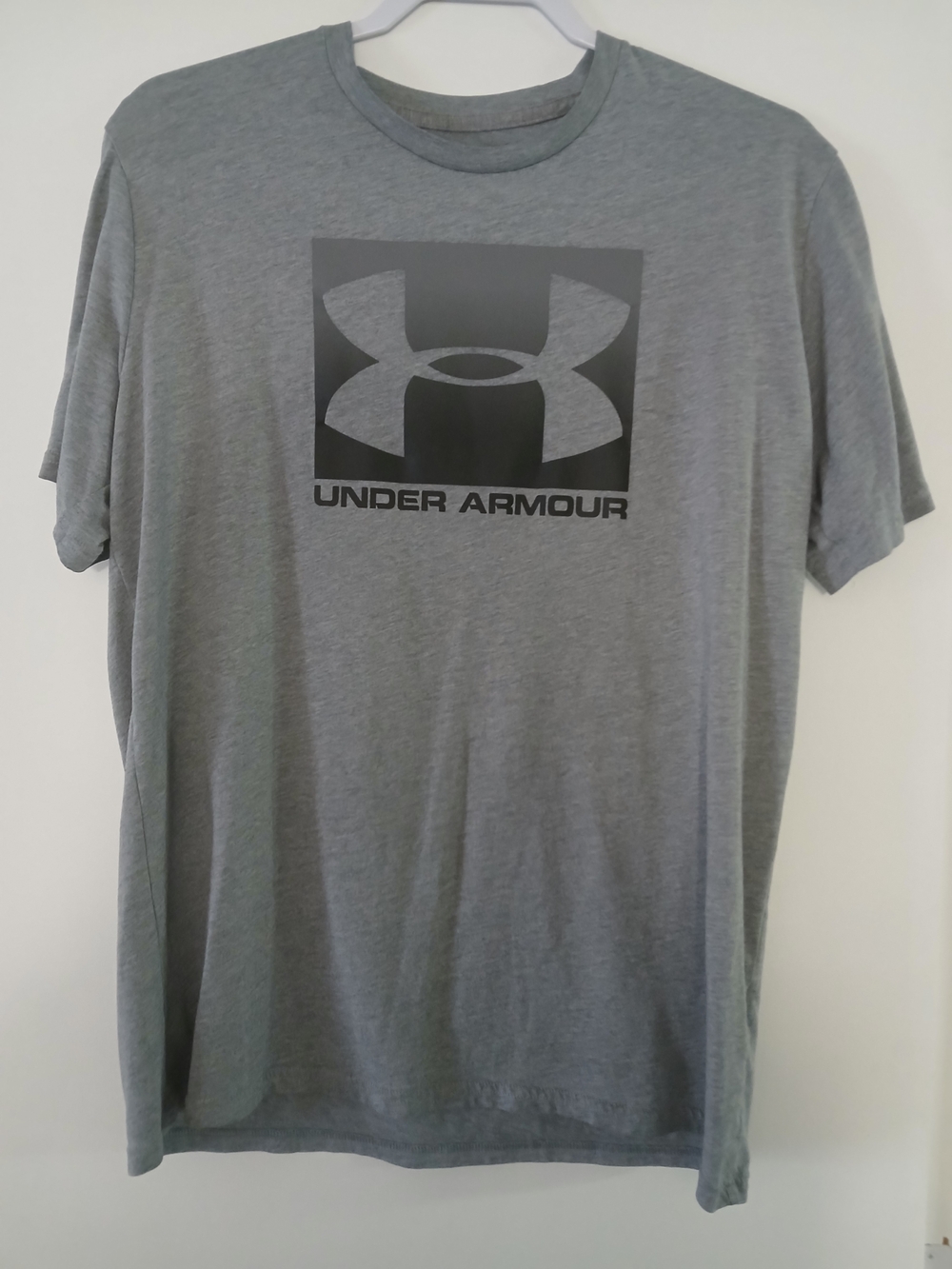 Under Armour Gray Short-Sleeve Logo Tee